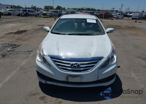 2014 Hyundai Sonata Gls from USA, damaged, VIN 5NPEB4AC3EH843006